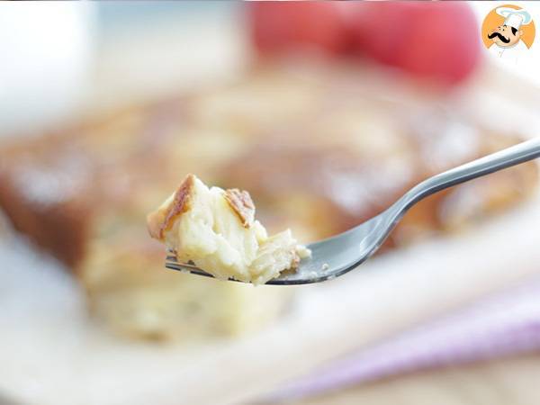 Pastel de manzana invisible - Preparación paso 4