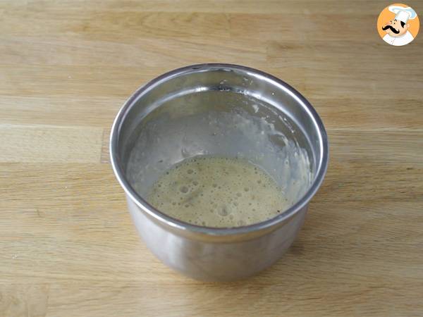 Bowl Cake de plátano con mango - Preparación paso 1