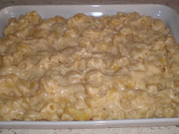 Macarrones con queso bajos en calorías - Preparación paso 4