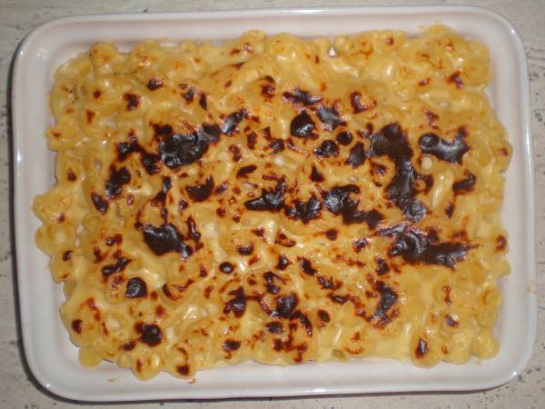 Macarrones con queso bajos en calorías - Preparación paso 5