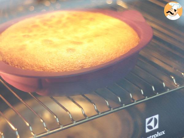 Bizcocho balón de fútbol - Preparación paso 5