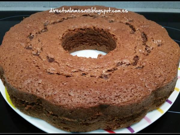 Bizcocho de nesquik o cola cao - Preparación paso 1