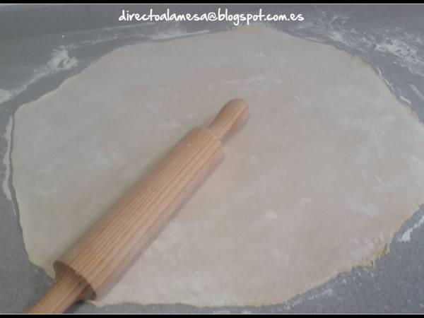 Pasta fresca: Fettuccine (sin máquina) - Preparación paso 3