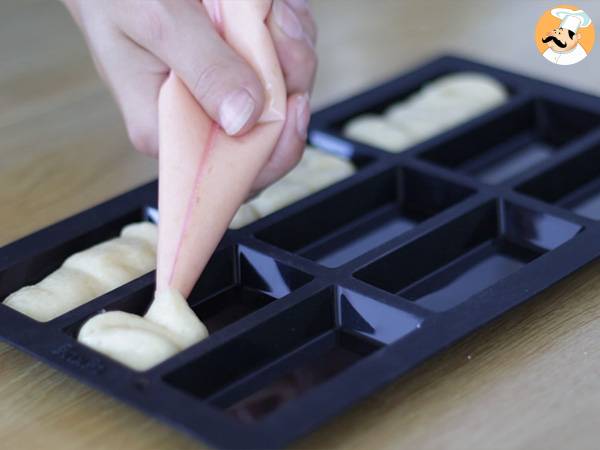 Financiers de frambuesa super fáciles! - Preparación paso 4