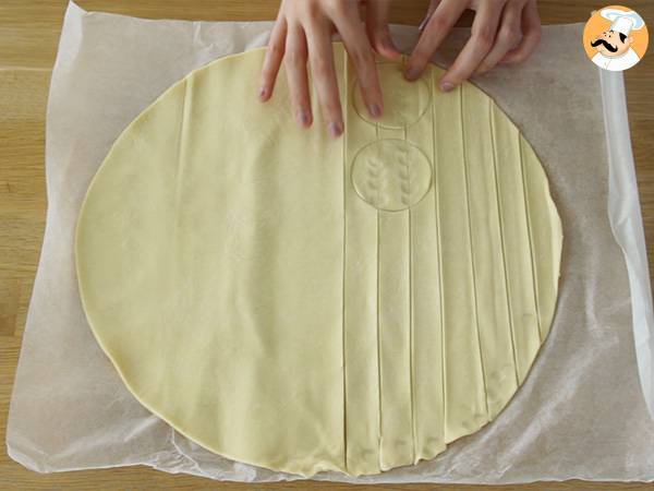 Peras hojaldradas con nutella - Preparación paso 2