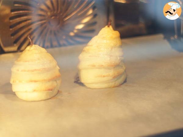 Peras hojaldradas con nutella - Preparación paso 6