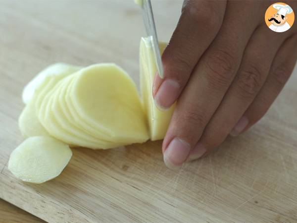 Gratin dauphinois (Gratinado de patatas ) - Preparación paso 1