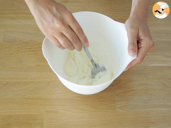 Bizcocho de yogur clásico - Preparación paso 1
