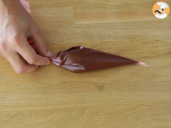 Pepitas de chocolate caseras - Preparación paso 2