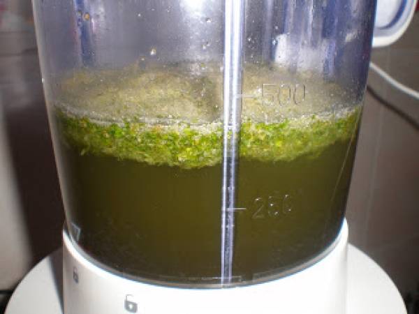 ARROZ CON CILANTRO - Preparación paso 2