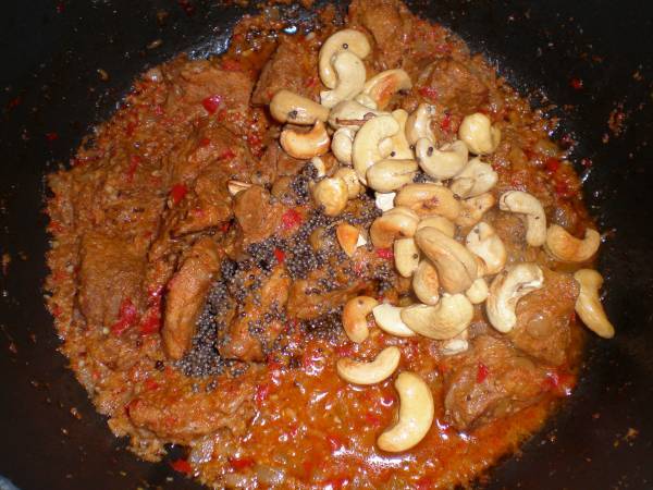 Cerdo vindaloo, receta india - Preparación paso 7