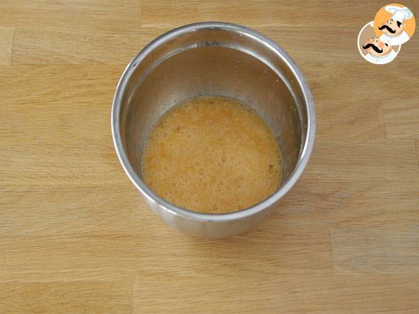 Rulo de espinacas, jamón y queso - Preparación paso 1