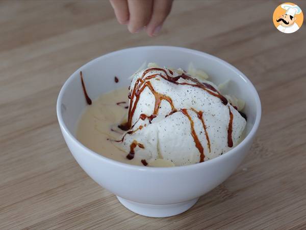 Islas flotantes extra esponjosas - Preparación paso 9