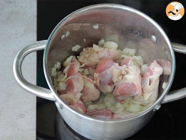 Blanquette de ternera paso a paso - Preparación paso 1