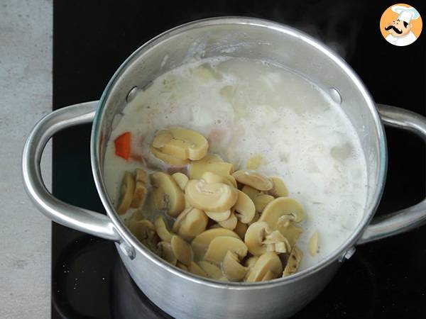 Blanquette de ternera paso a paso - Preparación paso 4