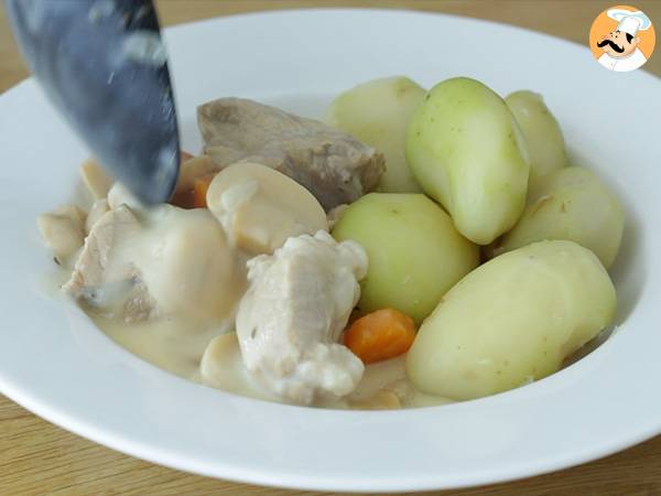 Blanquette de ternera paso a paso - Preparación paso 7