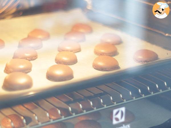 Macarons de chocolate, receta y consejos - Preparación paso 6