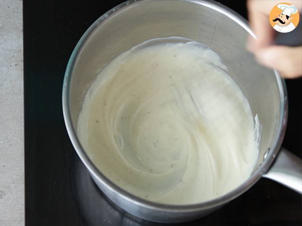 Soufflé de queso emmental extra aéreo - Preparación paso 2