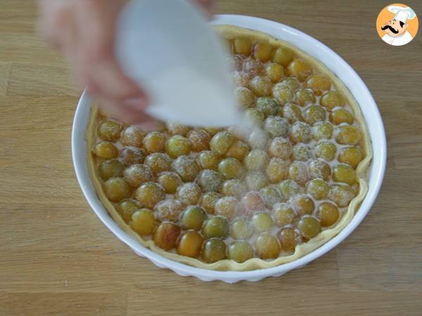 Tartaleta ciruelas mirabel fácil - Preparación paso 3