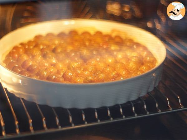 Tartaleta ciruelas mirabel fácil - Preparación paso 4