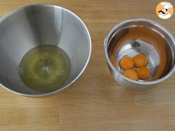 Bizcocho esponjoso de limón sencillo - Preparación paso 1