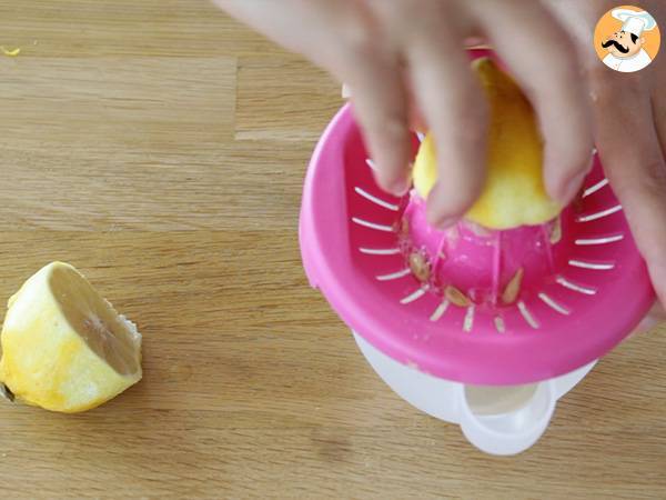 Bizcocho esponjoso de limón sencillo - Preparación paso 2