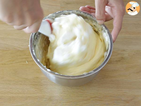 Bizcocho esponjoso de limón sencillo - Preparación paso 4