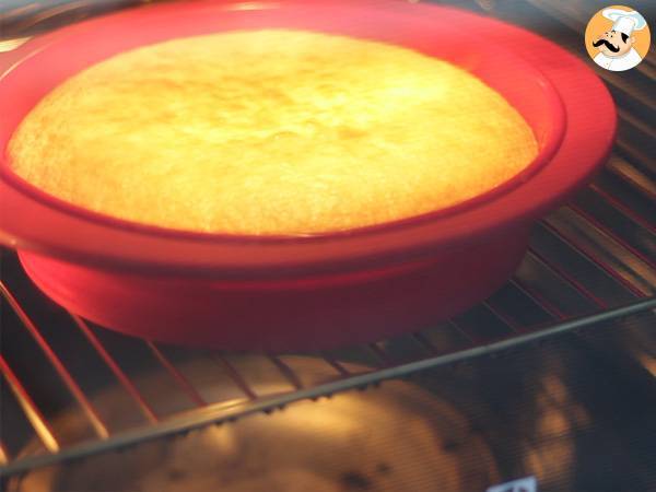 Bizcocho esponjoso de limón sencillo - Preparación paso 5