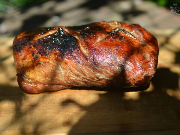 Lomo a la barbacoa - Preparación paso 1