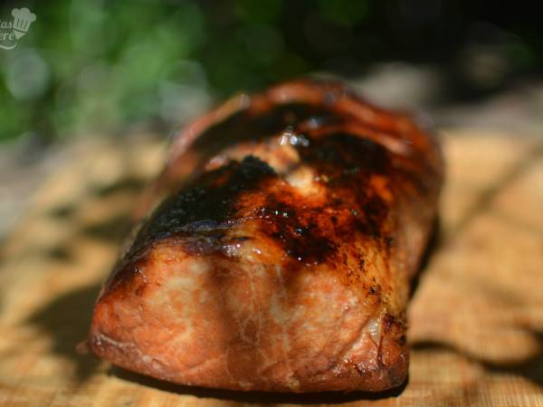 Lomo a la barbacoa - Preparación paso 2