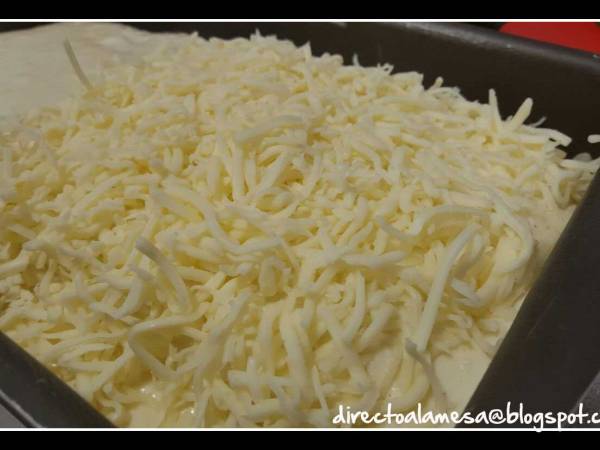 Lasaña de calabacín y carne - Preparación paso 6