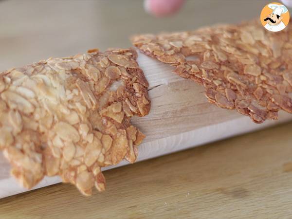 Tejas de almendra crujientes - Preparación paso 5