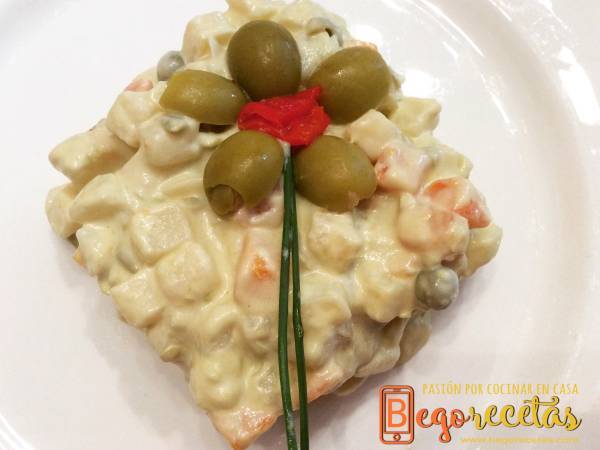 Ensaladilla rusa - Olla programable - Preparación paso 6