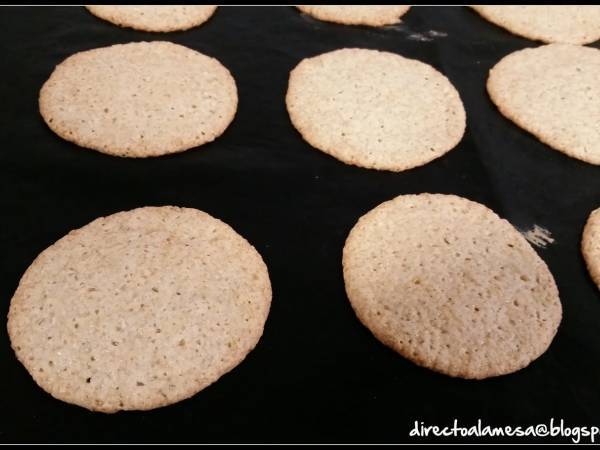Galletas de avena (tipo Ikea) - Preparación paso 4