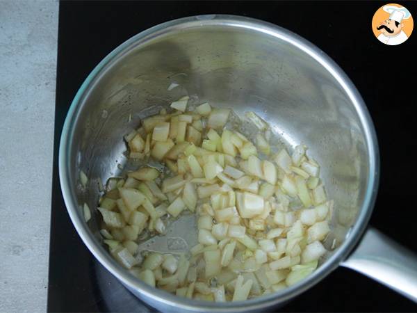 Crema de calabacín suave - Preparación paso 1