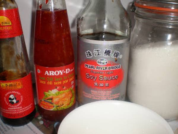 Pollo con anacardos estilo tailandes - Preparación paso 2