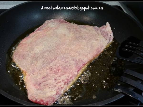 Cachopo o un vulgar San Jacobo - Preparación paso 4