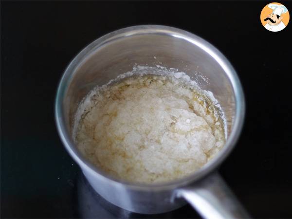 Flan de coco super cremoso - Preparación paso 1