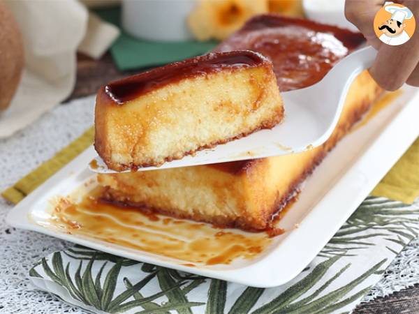 Flan de coco super cremoso - Preparación paso 6