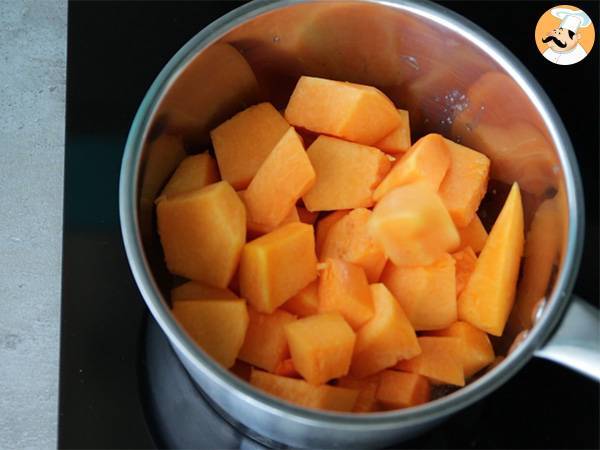 Tartaleta dulce de calabaza - Preparación paso 1