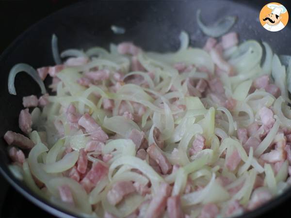 Tartiflette francesa, tradicional de Saboya - Preparación paso 2