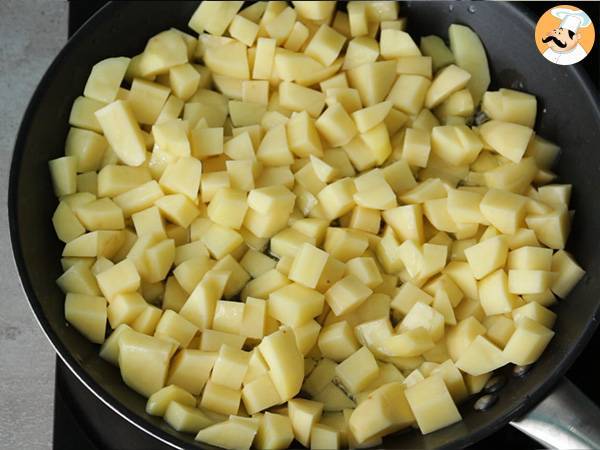 Bacalao con nata, tradicional portugués - Preparación paso 5
