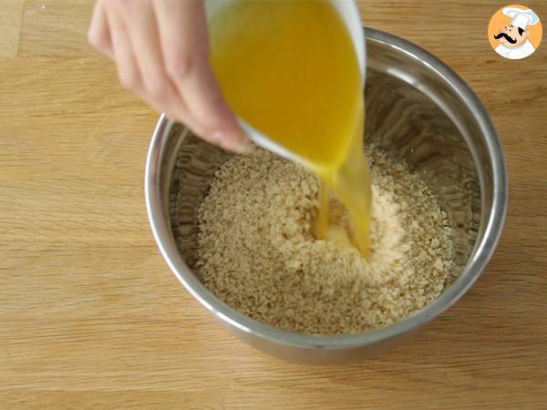 Cheesecake salado de salmón - Preparación paso 1