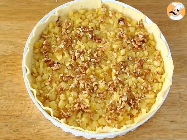 Tartaleta de camembert y manzana - Preparación paso 3