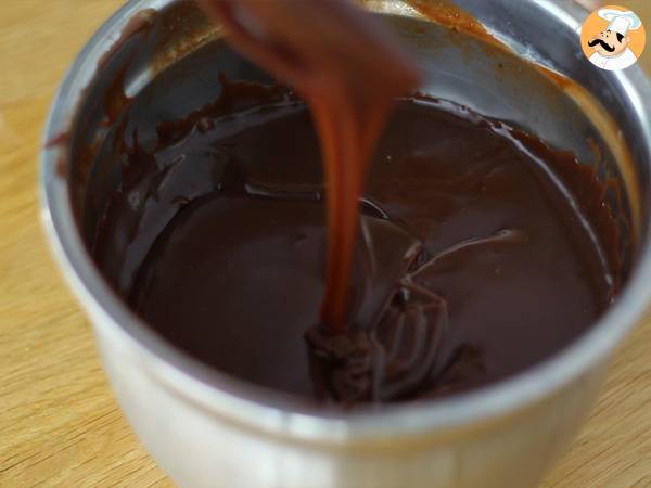 Crema de chocolate y avellanas para untar - Preparación paso 2