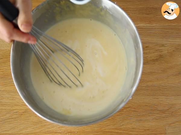 Far bretón, flan con ciruelas pasas - Preparación paso 3