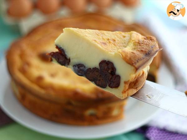 Far bretón, flan con ciruelas pasas - Preparación paso 6