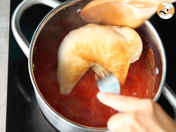 Pollo a la vasca fácil y sencillo - Preparación paso 4