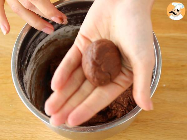 Cookies nutella super express - Preparación paso 2