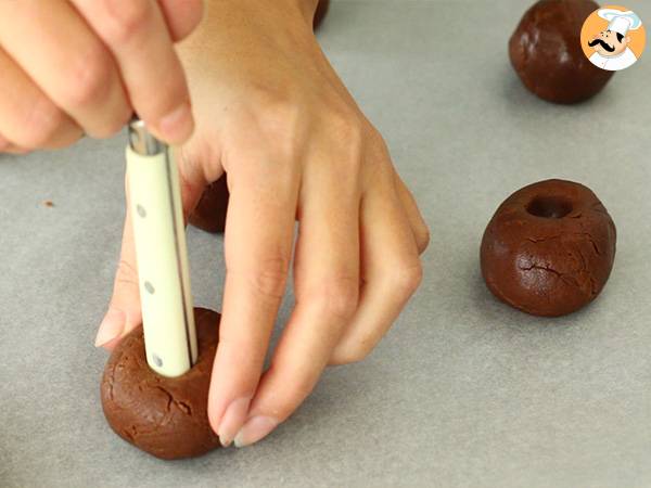 Cookies nutella super express - Preparación paso 3